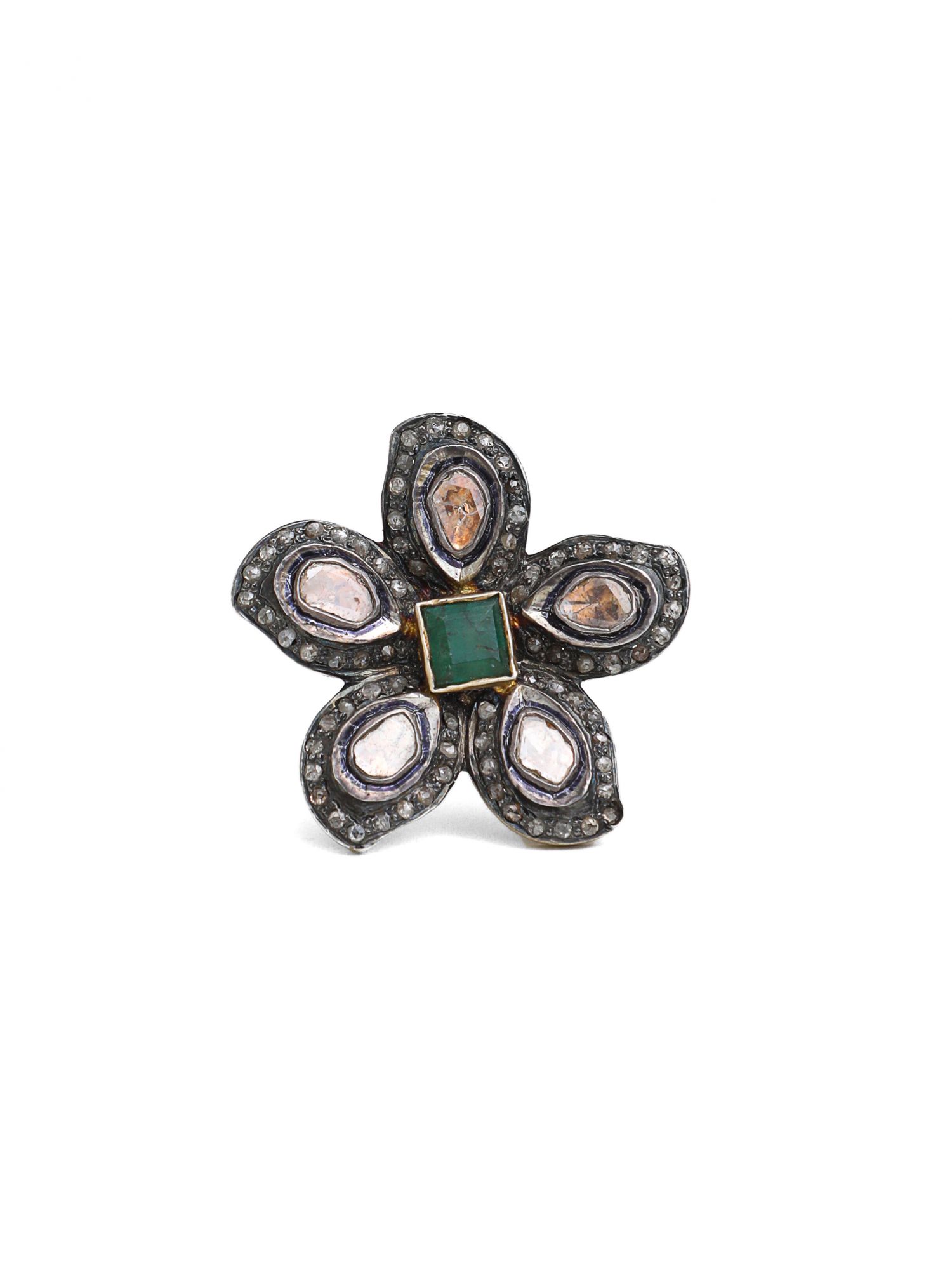 Champagne Diamonds and polki