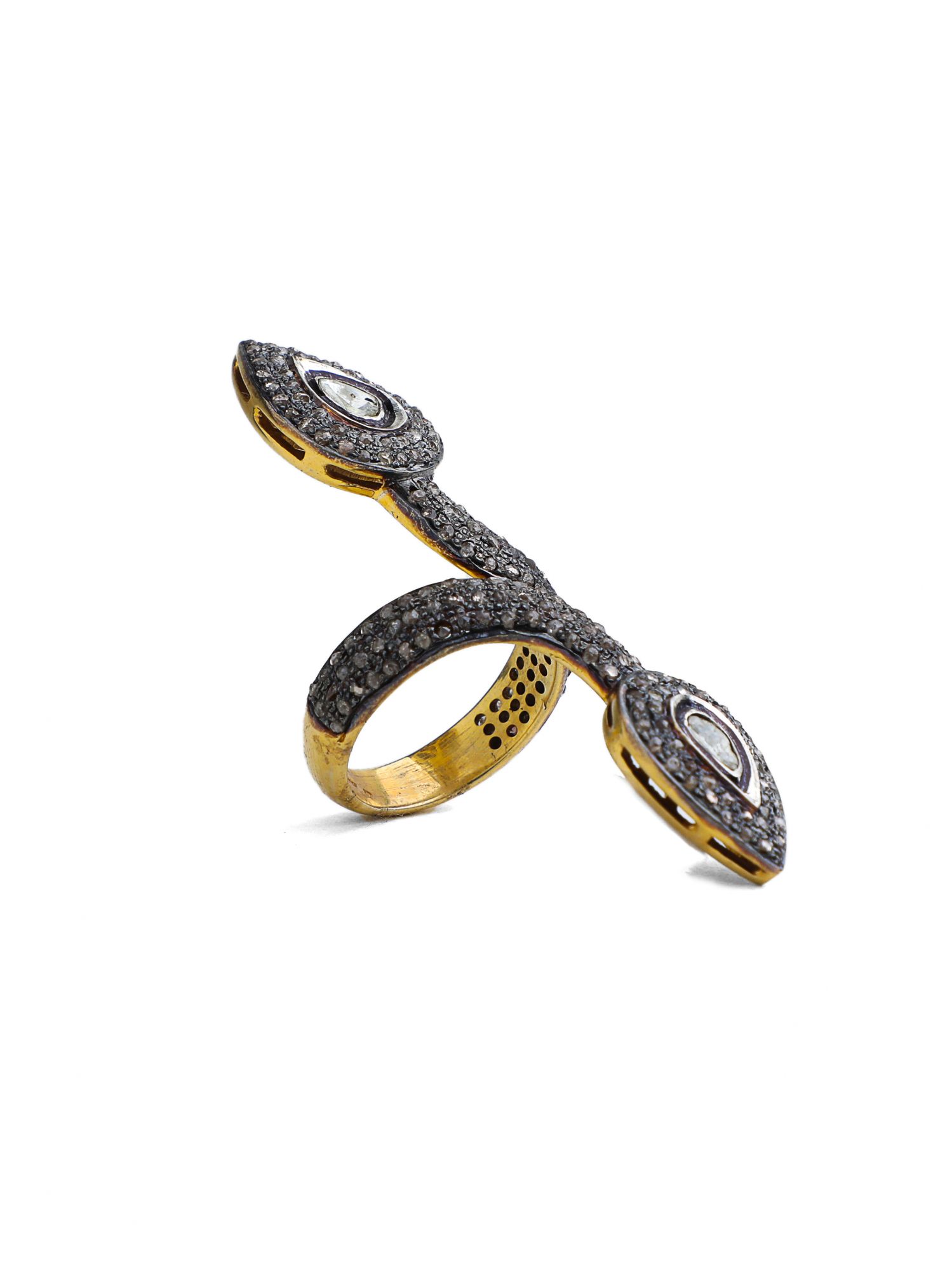 Champagne Diamonds and polki