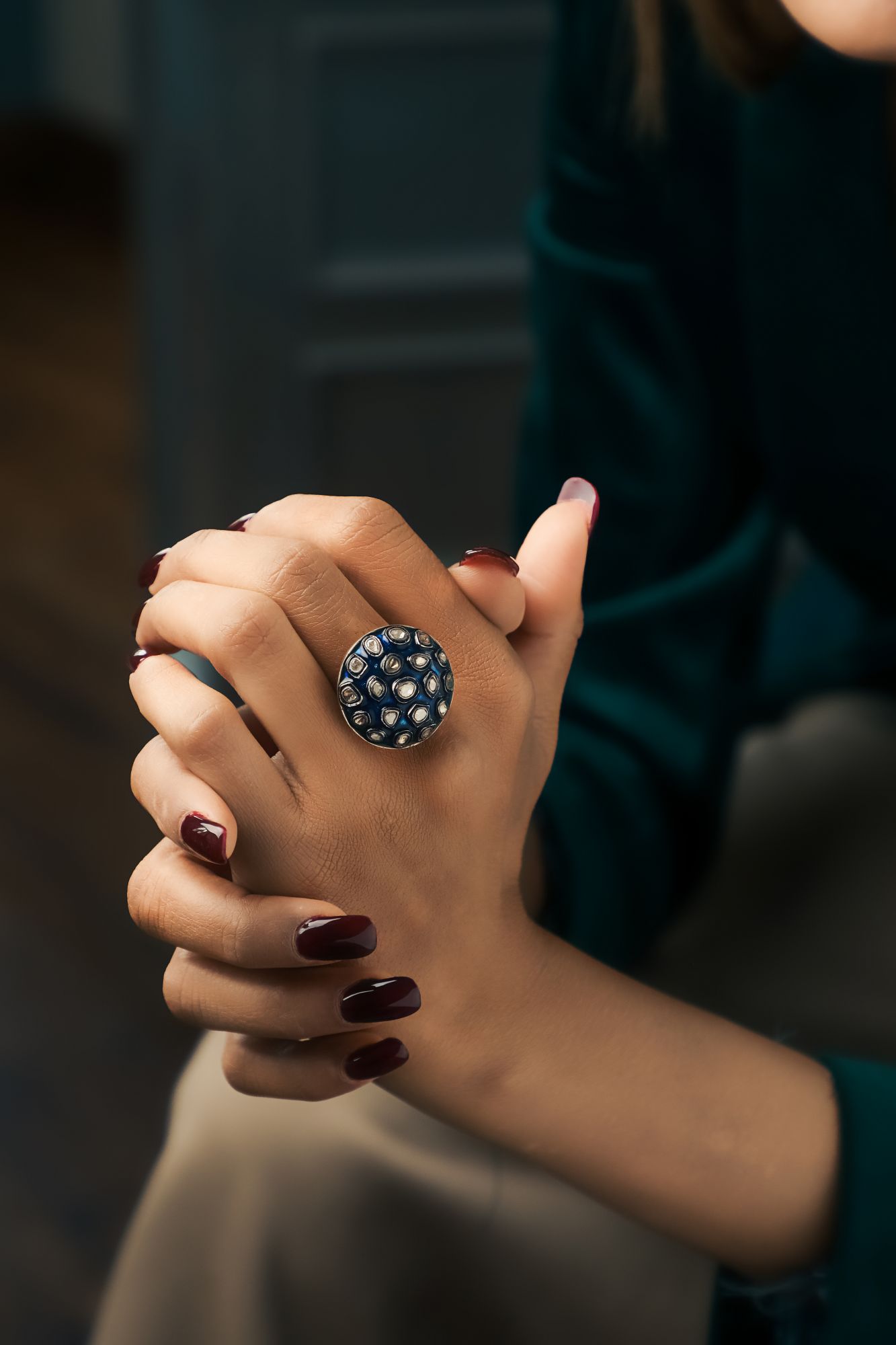 Champagne Diamonds and polki