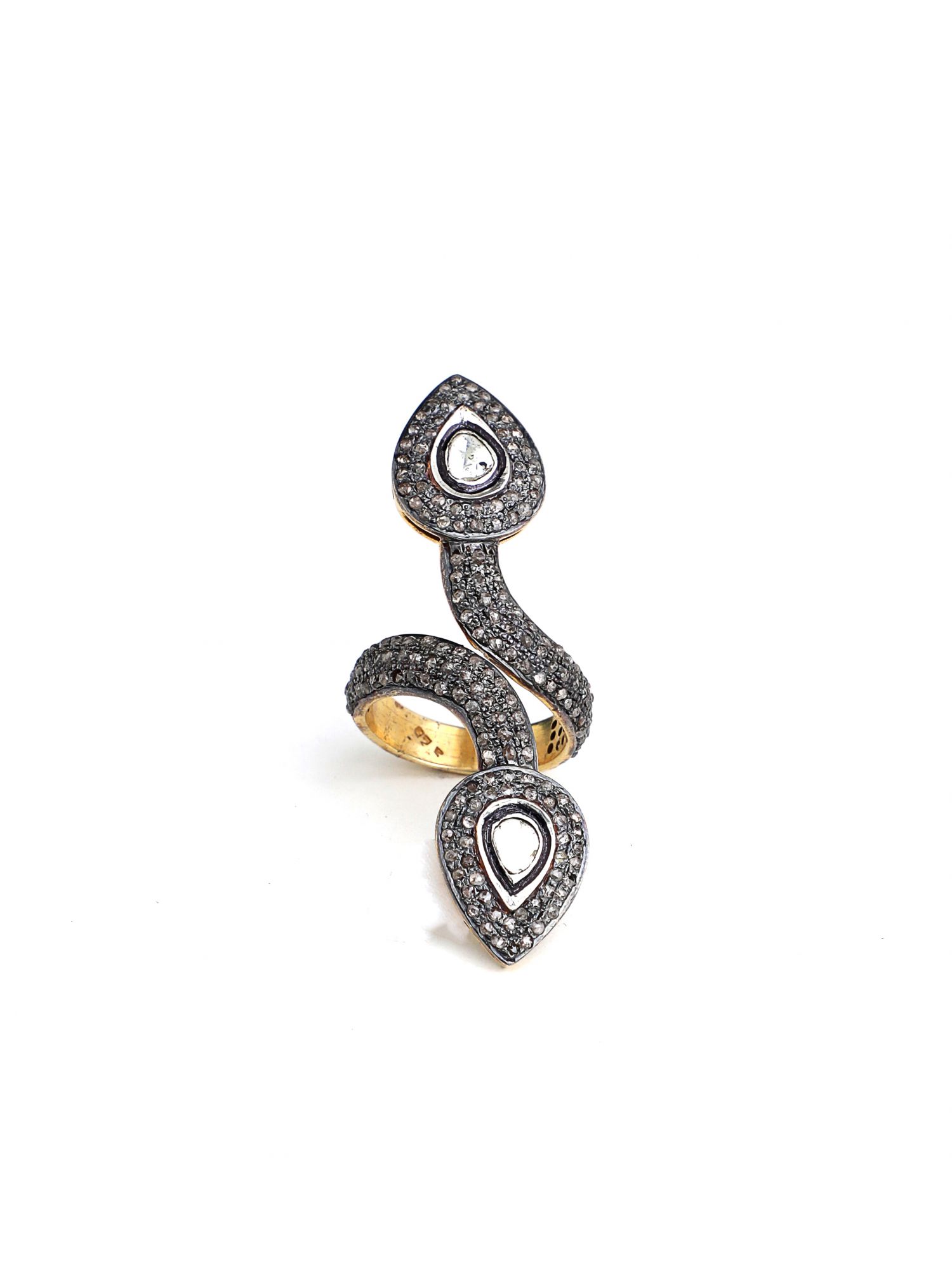 Champagne Diamonds and polki