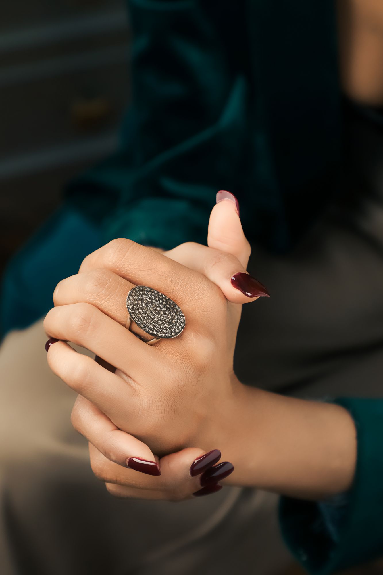 Champagne Diamonds and polki