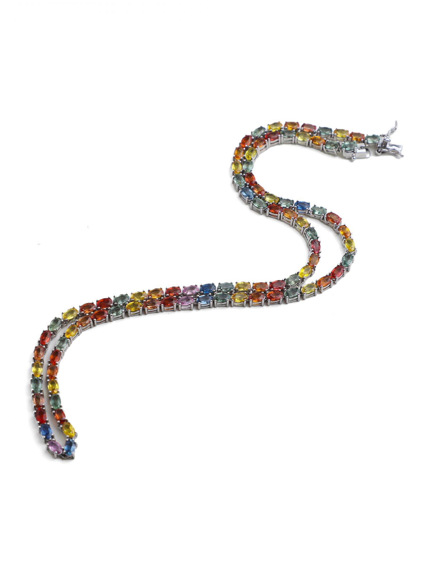 Multi All sapphire Emerald Strings