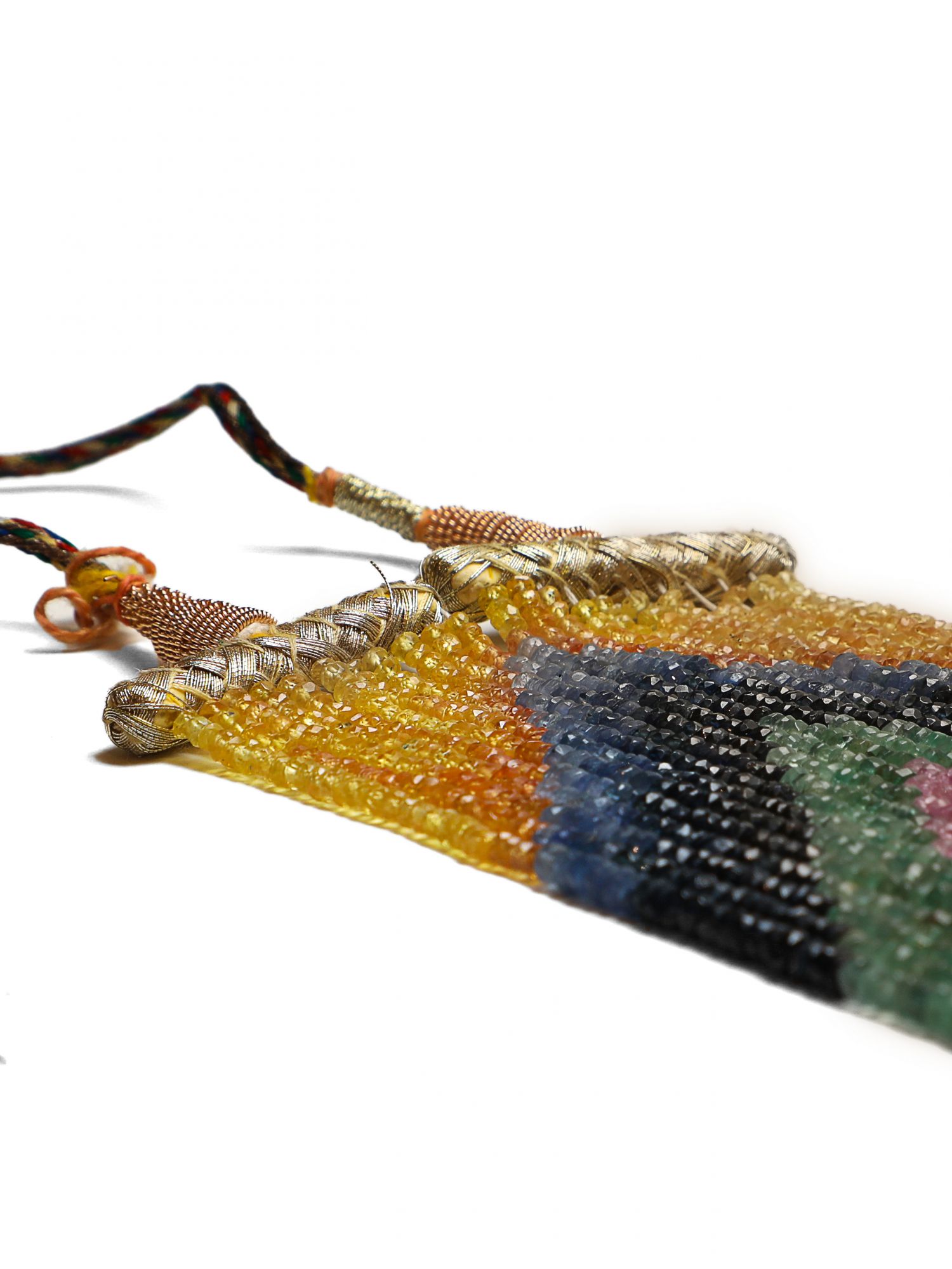 Multi Strings-Ruby Emerald Blue Sapphire Yellow sapphire
