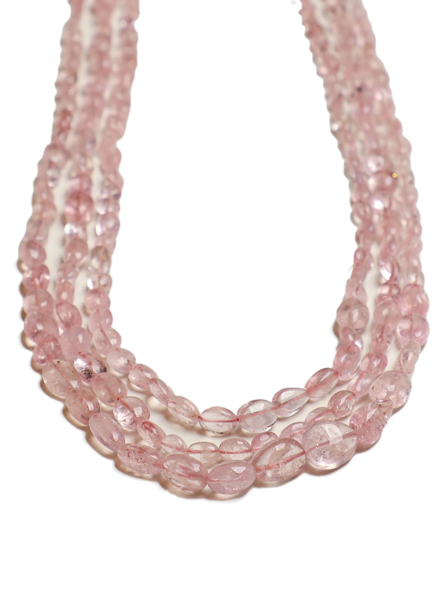 Rose Quartz Cabochon Strings