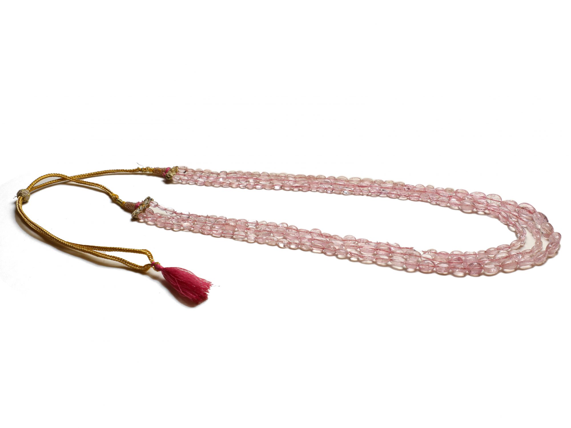 Rose Quartz Cabochon Strings