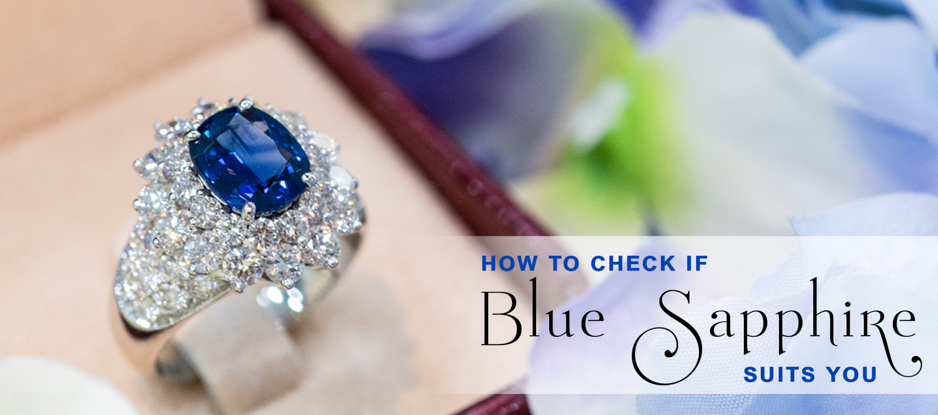 How To Check If Blue Sapphire Suits You