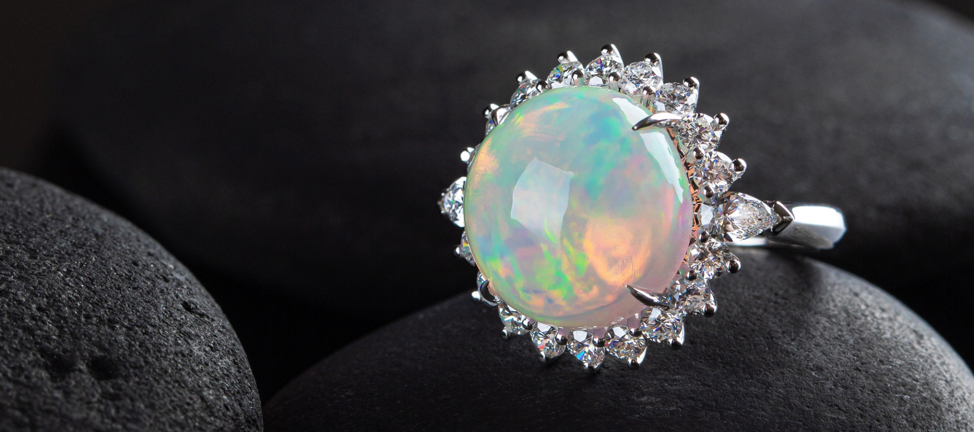 Opal stone store ring online