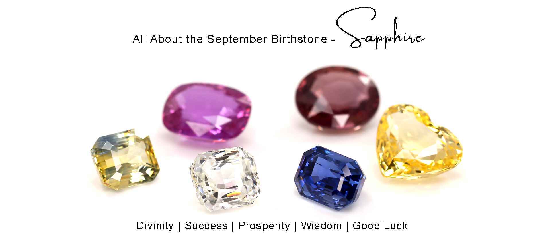 All About the September Birthstone - Sapphire