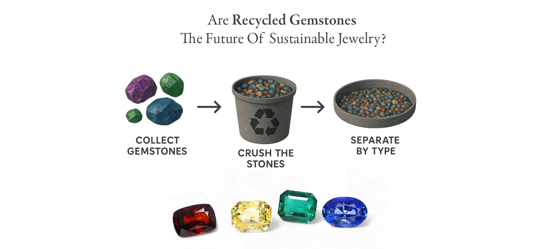 Are Recycled Gemstones The Future Of Sustainable Jewelry?