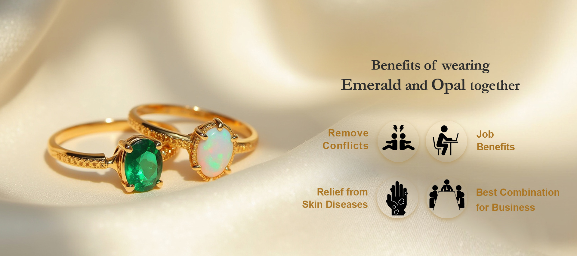 Benefits of Wearing Emerald and Opal Together