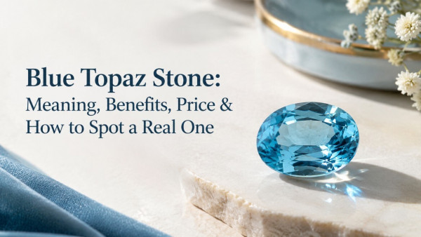 Blue Topaz Stone: Meaning, Benefits, Price & How to Spot a Real One