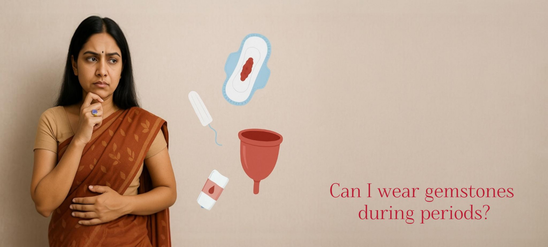 Can I wear gemstones during periods?