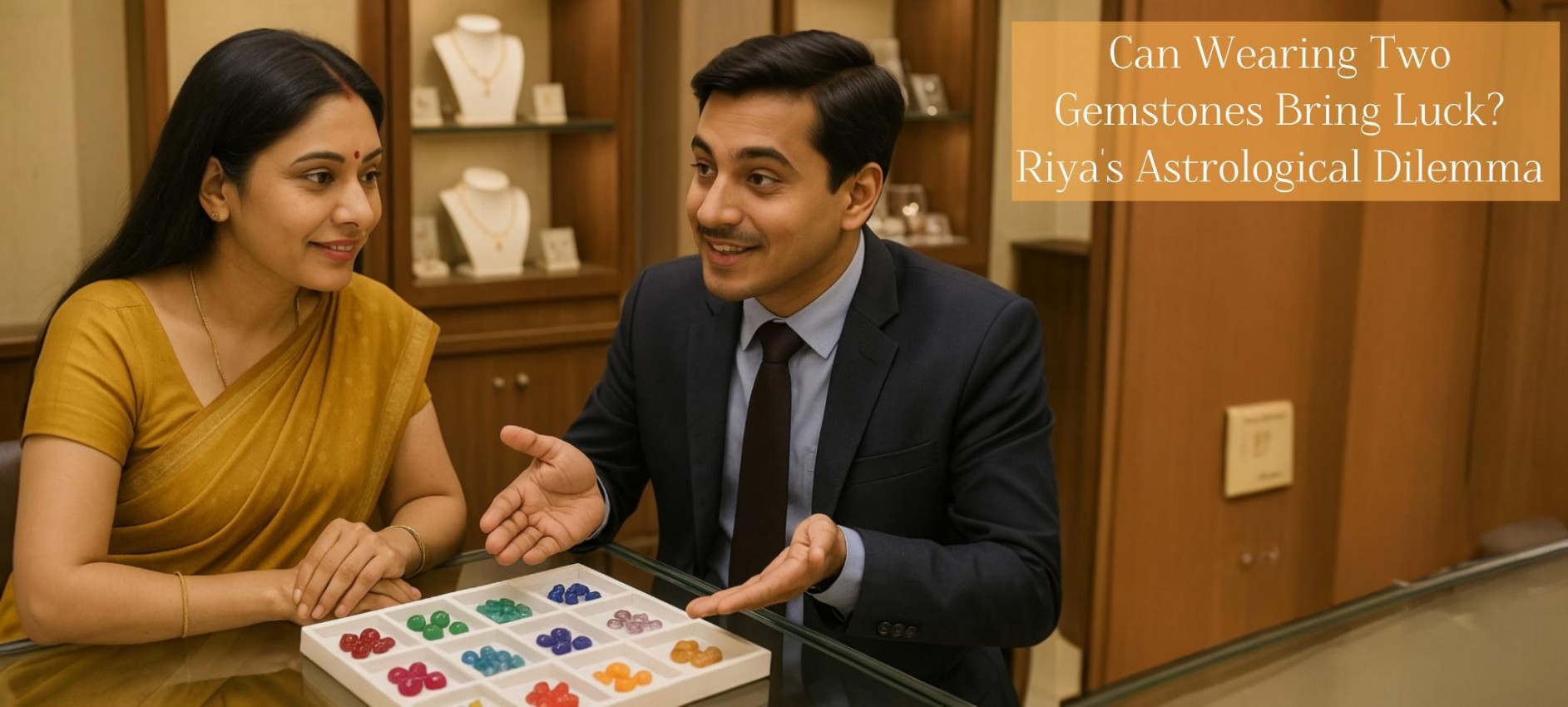 Can Wearing Two Gemstones Bring Luck? Riya's Astrological Dilemma