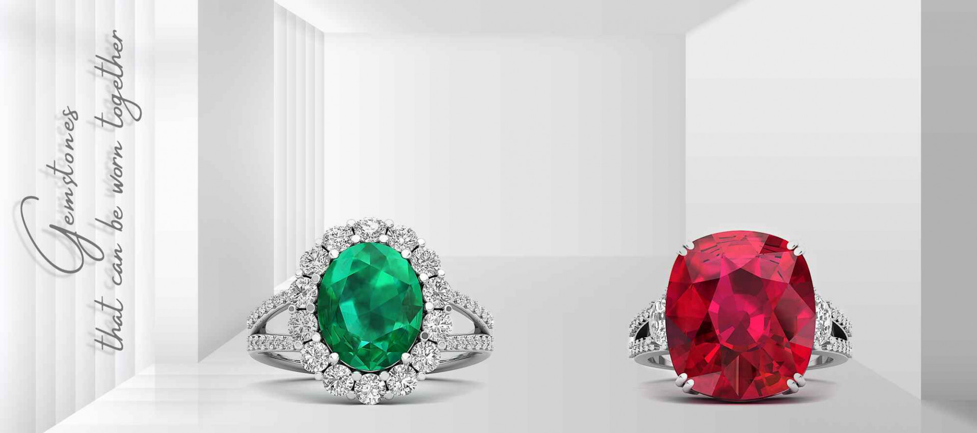 Emerald and garnet deals together