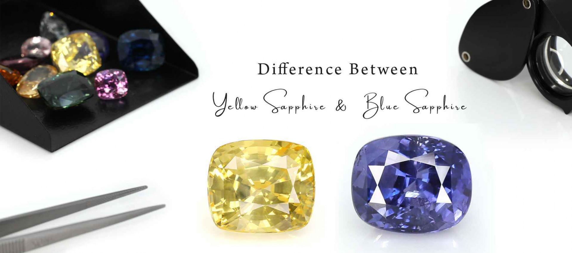 Difference Between Yellow Sapphire and Blue Sapphire