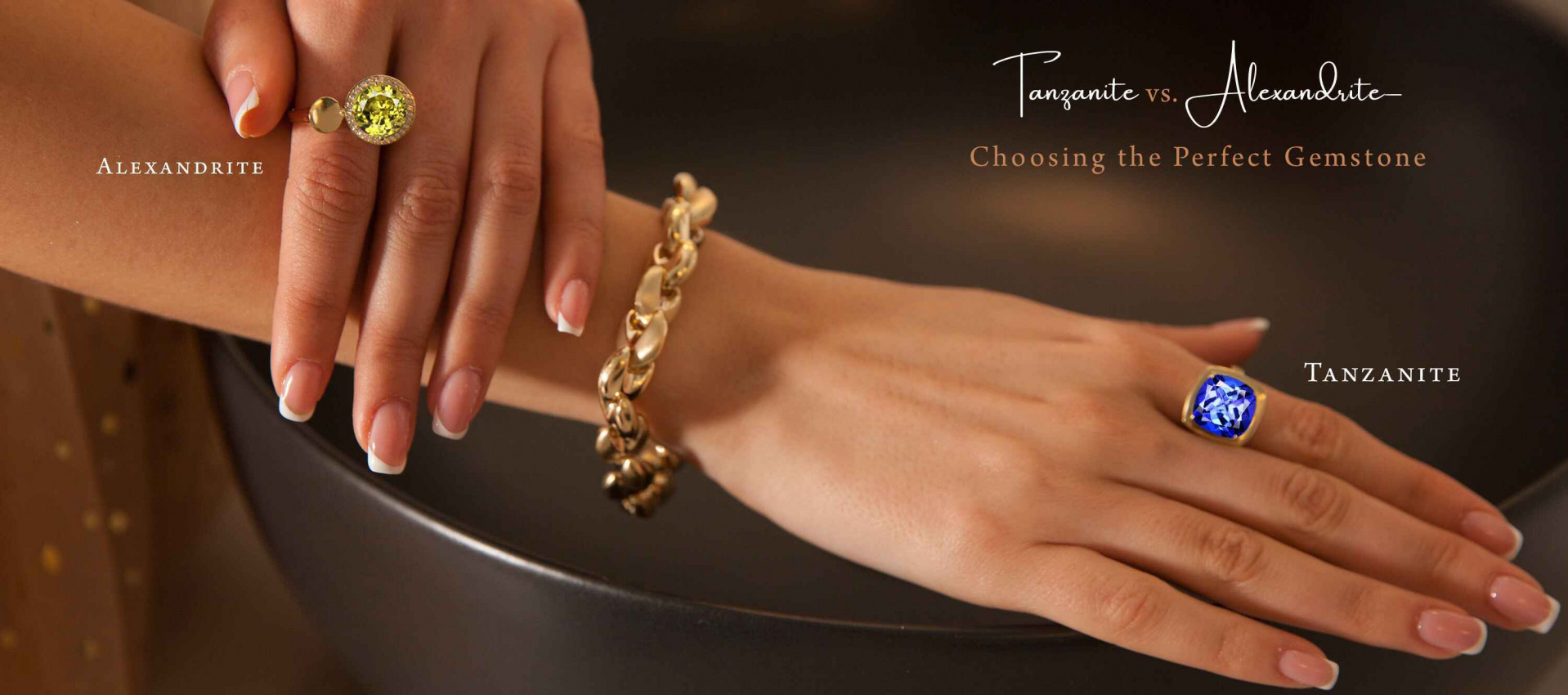 Tanzanite vs. Alexandrite–Choosing the Perfect Gemstone