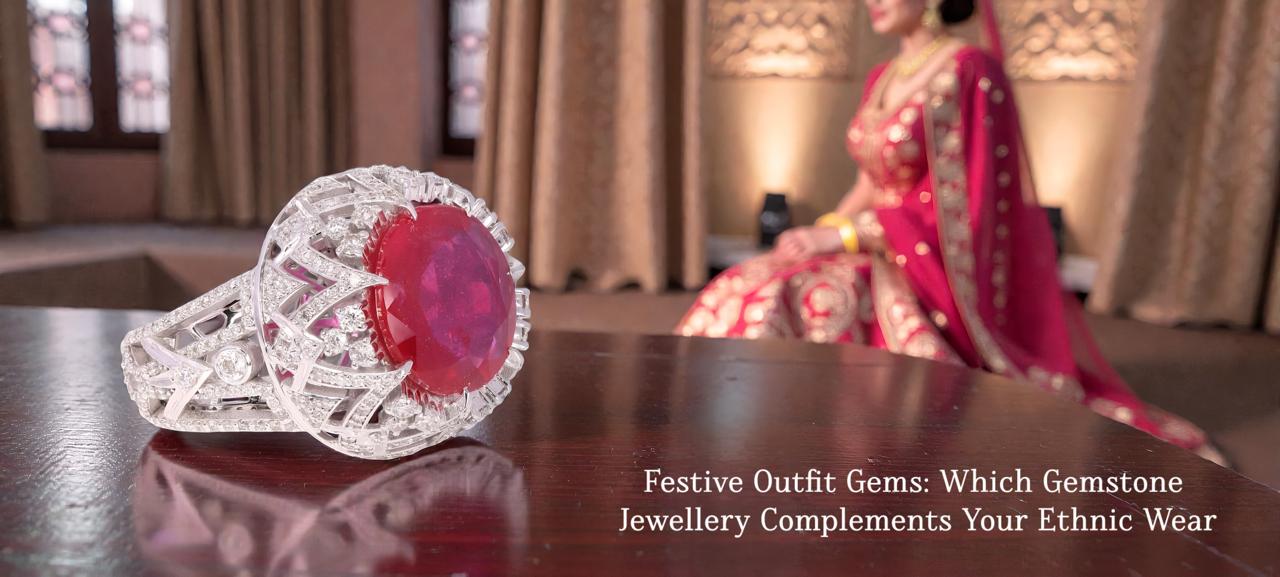 Festive Outfit Gems: Which Gemstone Jewelry Complements Your Ethnic Wear