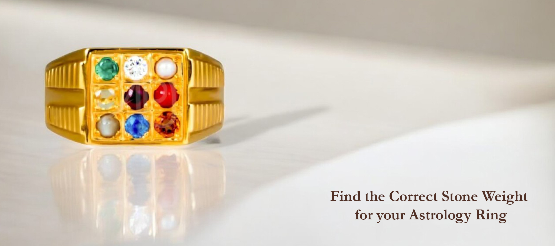 Find the Correct Stone Weight for Your Astrology Ring