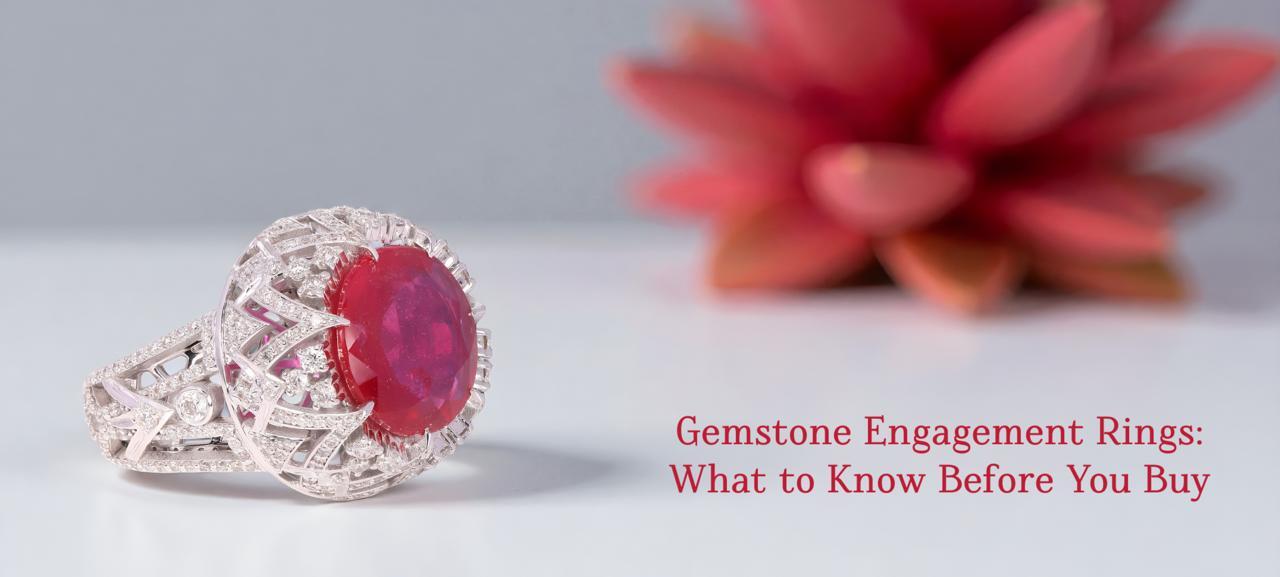 Gemstone Engagement Rings: What to Know Before You Buy