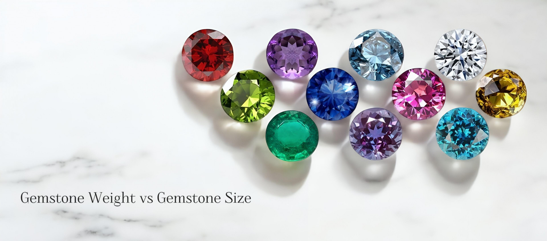 Gemstone Weight vs Gemstone Size