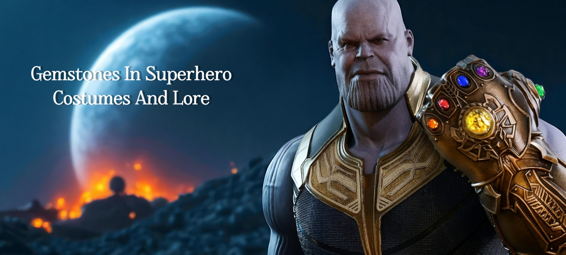 Gemstones In Superhero Costumes And Lore