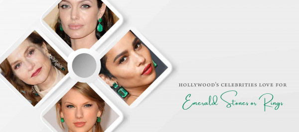 Hollywood's Celebrities Love for Emerald Stones or Rings