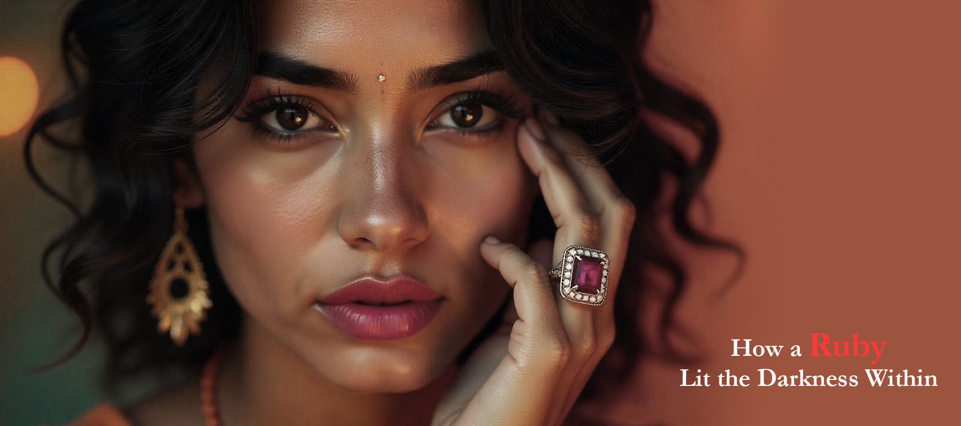 Jaya's Courage: How a Ruby Lit the Darkness Within!