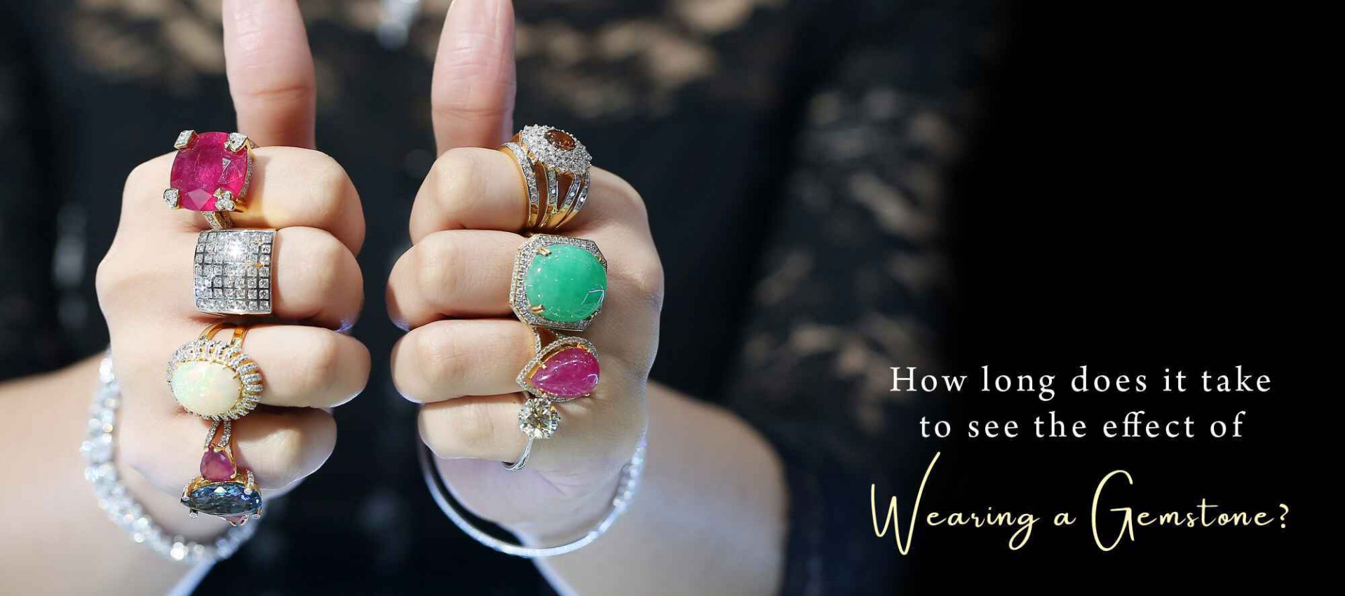 How long does it take to see the effect of wearing a gemstone