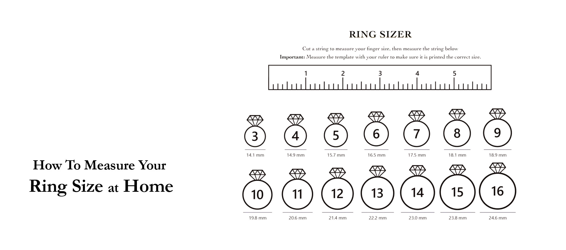 How To Measure Your Ring Size At Home 