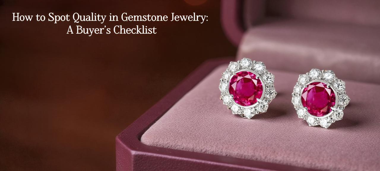 How to spot Quality in gemstone jewelry