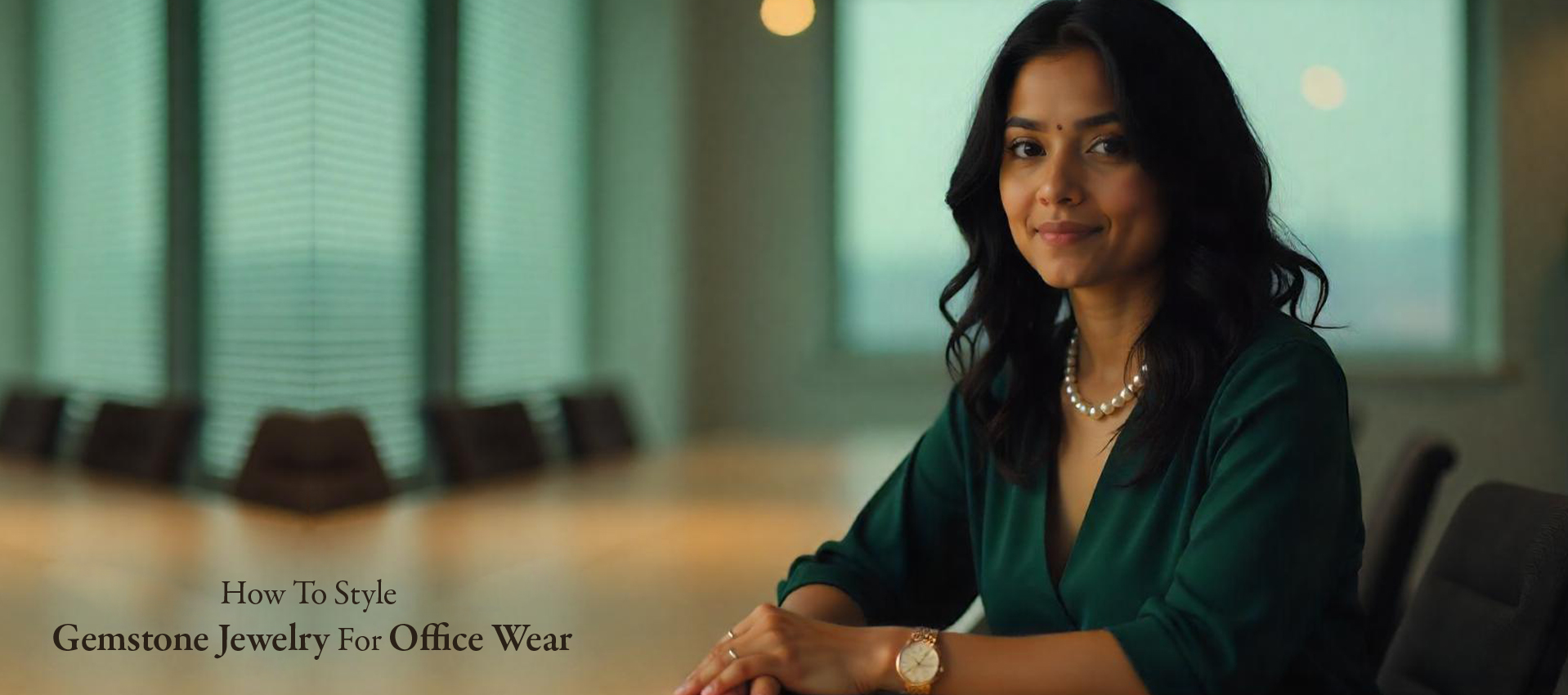 How to Style Gemstone Jewelry for Office Wear