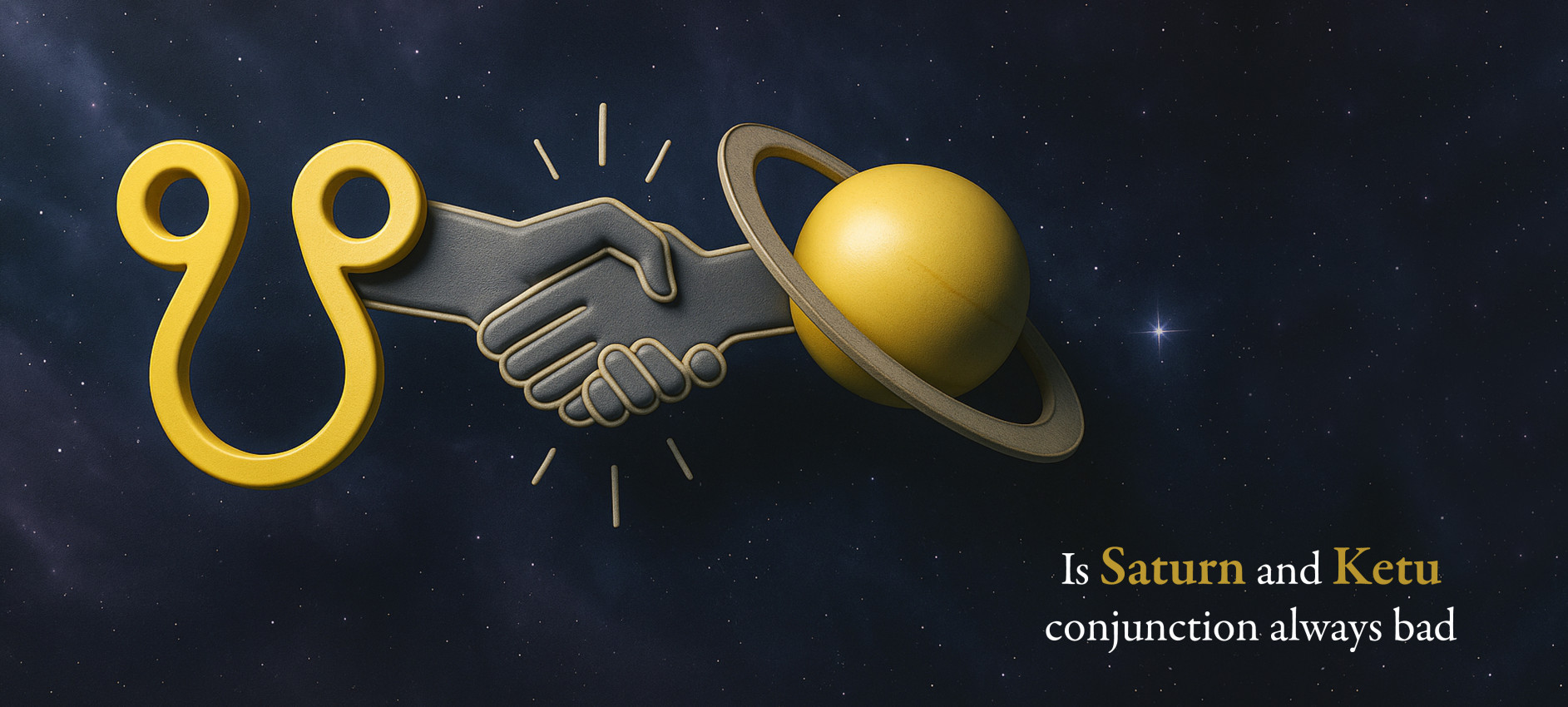 Is Saturn and Ketu Conjunction Always Bad