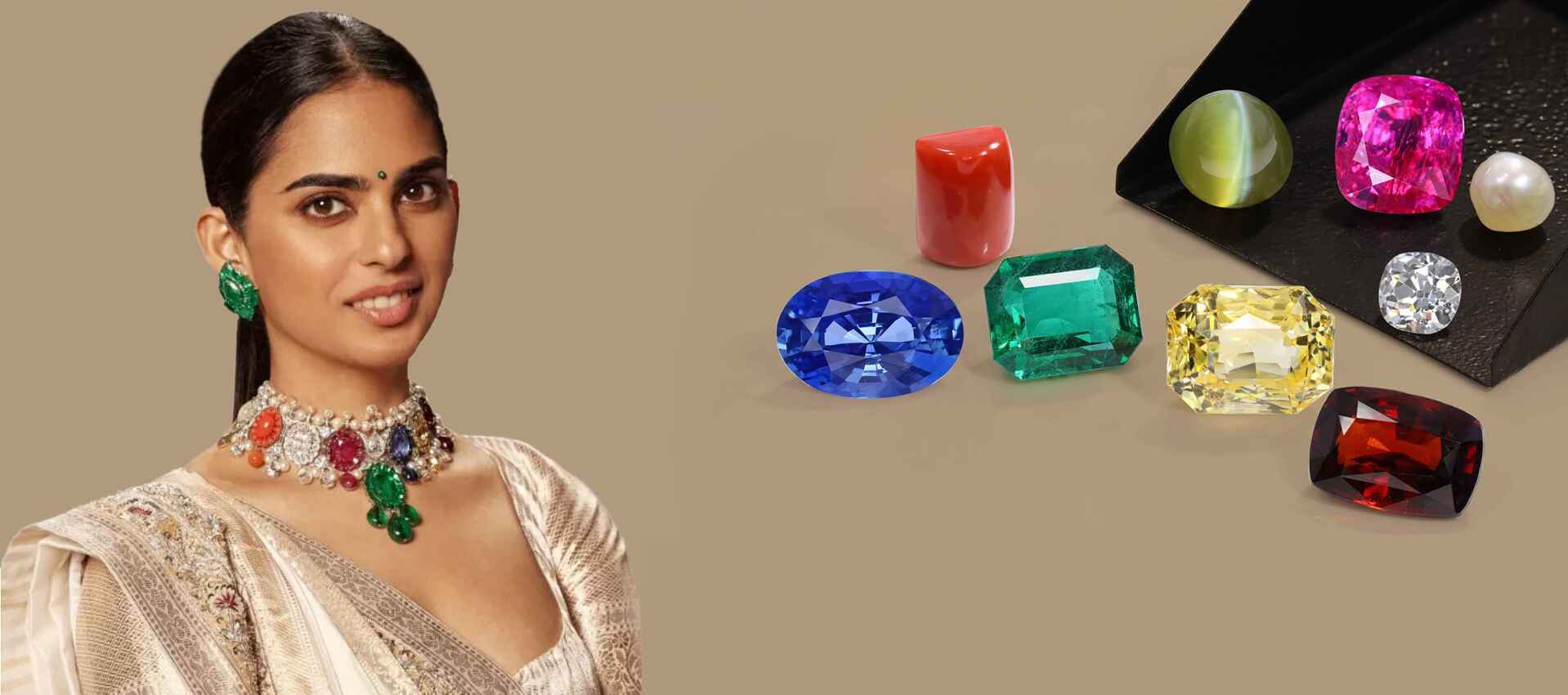 Isha Ambani’s Navratan Necklace