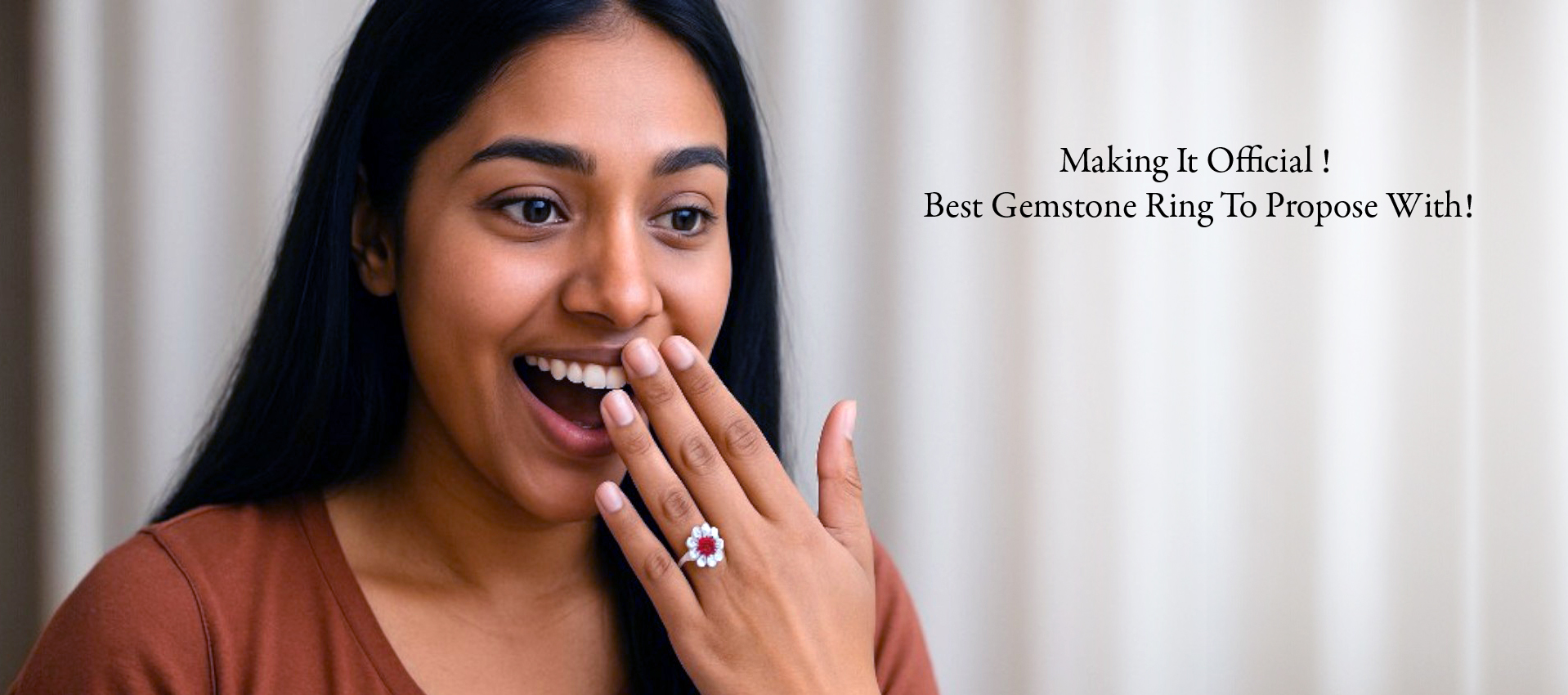 Making It Official! Best Gemstone Ring To Propose With!