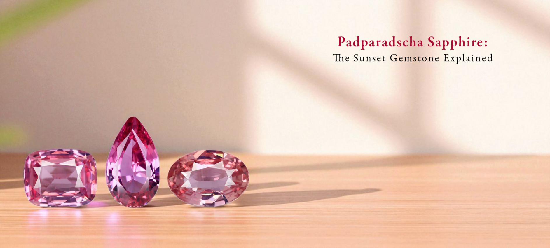 Padparadscha Sapphire: The Sunset Gemstone Explained