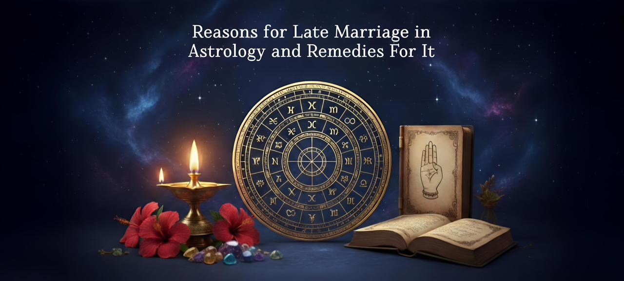 Reasons for Late Marriage in Astrology and Remedies For It