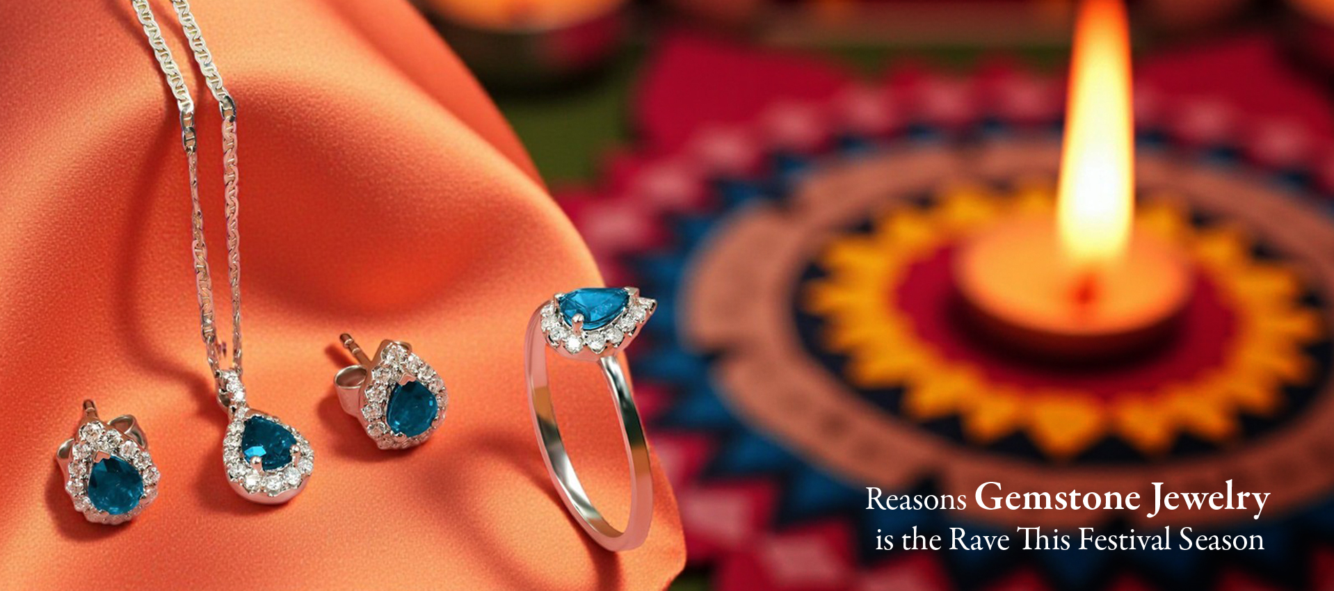 gemstone jewelry set for strong growth this festive season