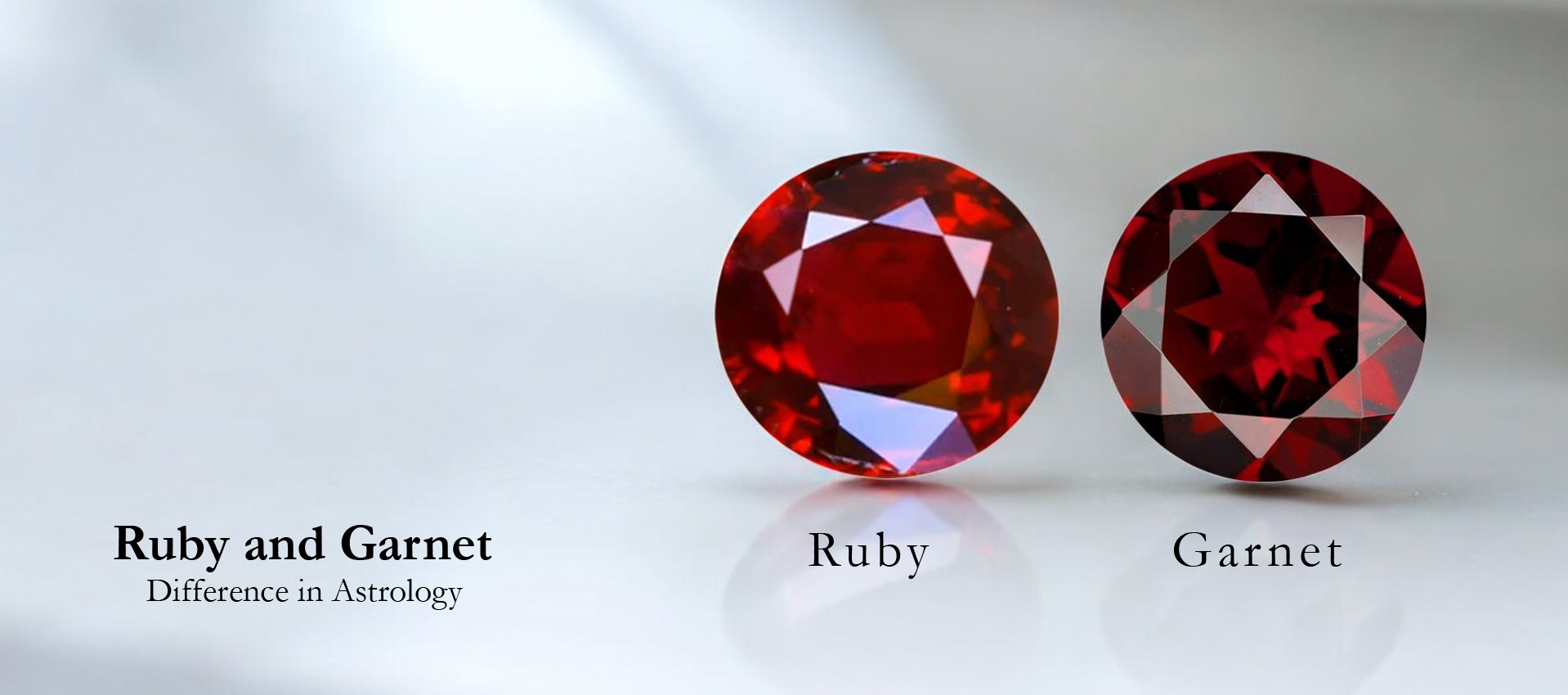 Ruby and Garnet Difference in Astrology