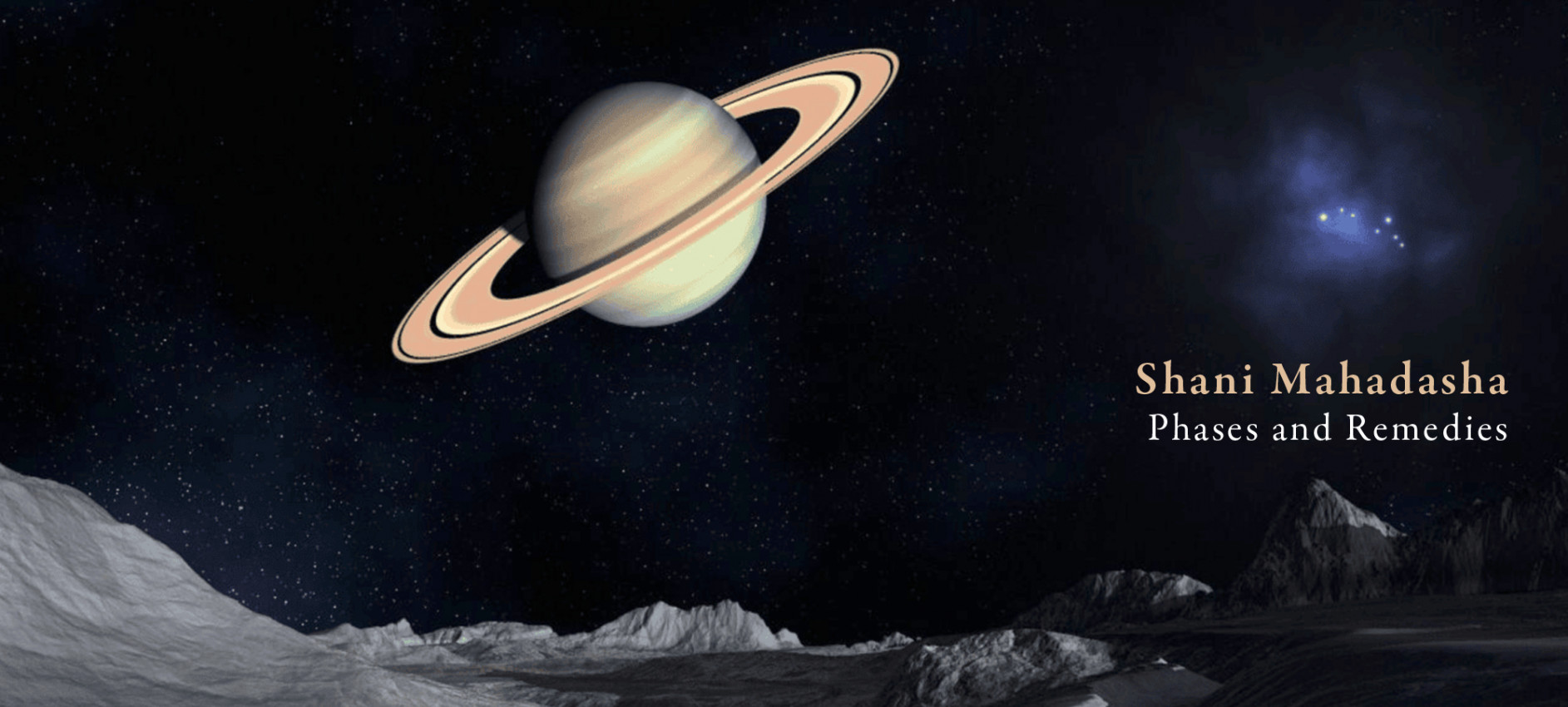 Shani Mahadasha Phases and Remedies