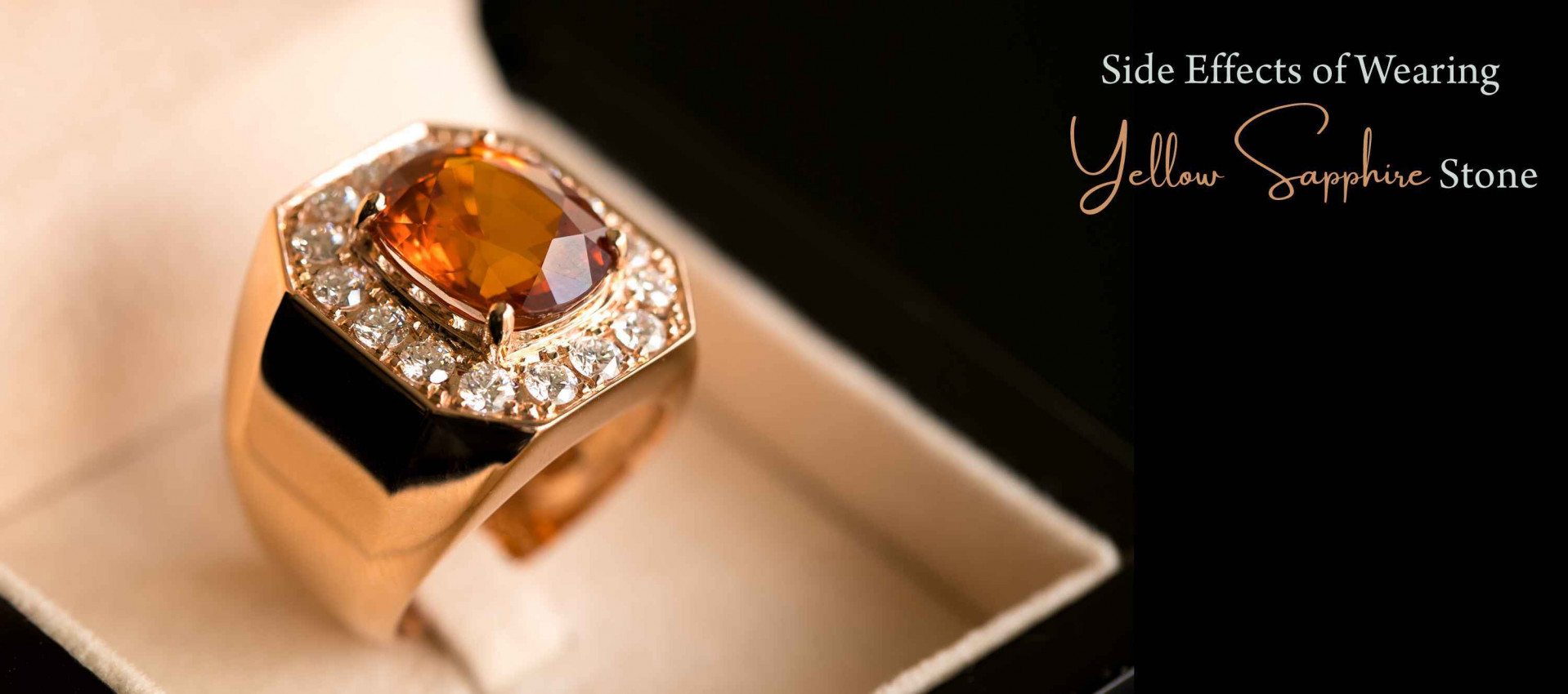 Side Effects of Wearing Yellow Sapphire Stone