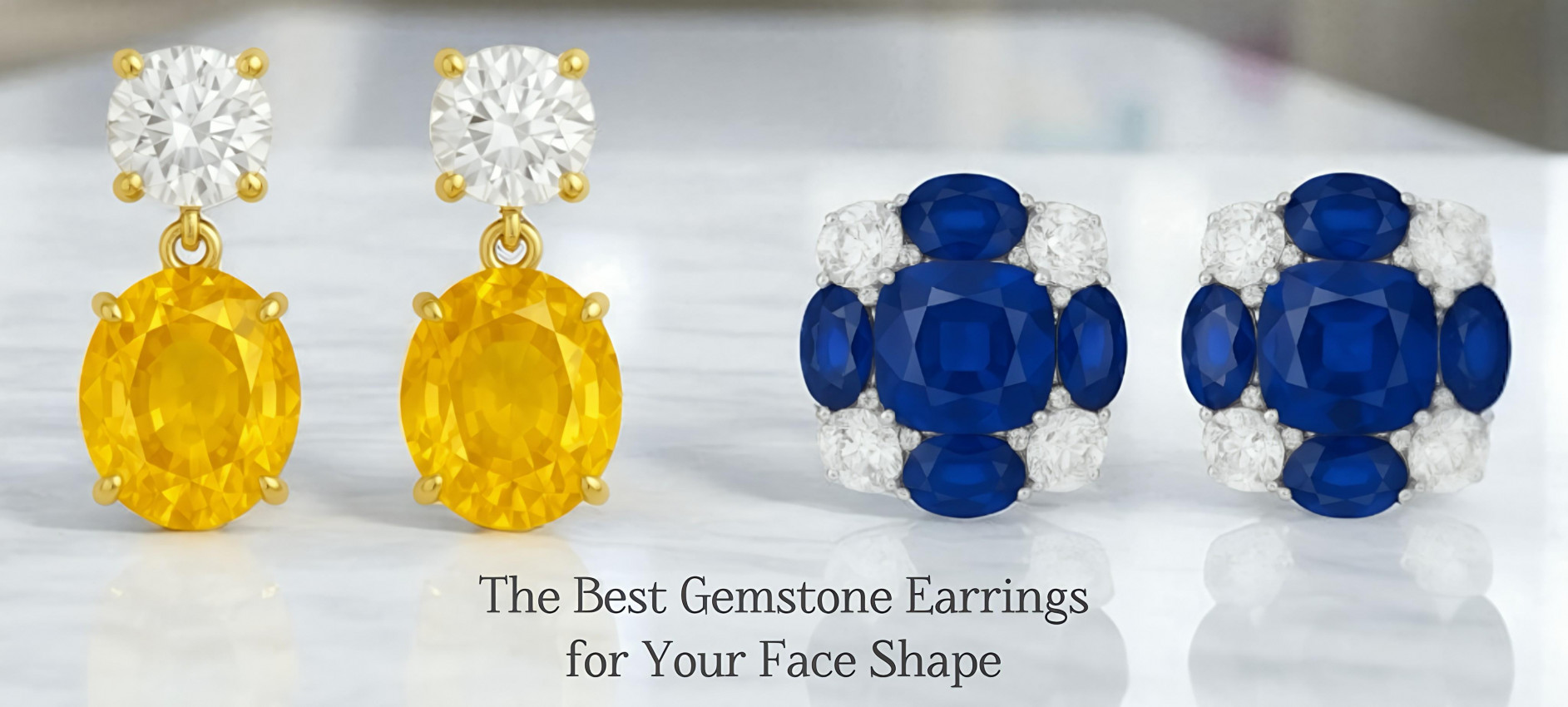 The Best Gemstone Earrings for Your Face Shape