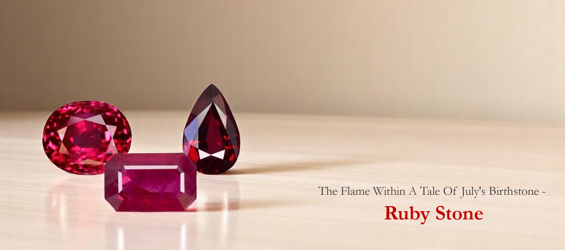 The Flame Within: A Tale Of July's Birthstone