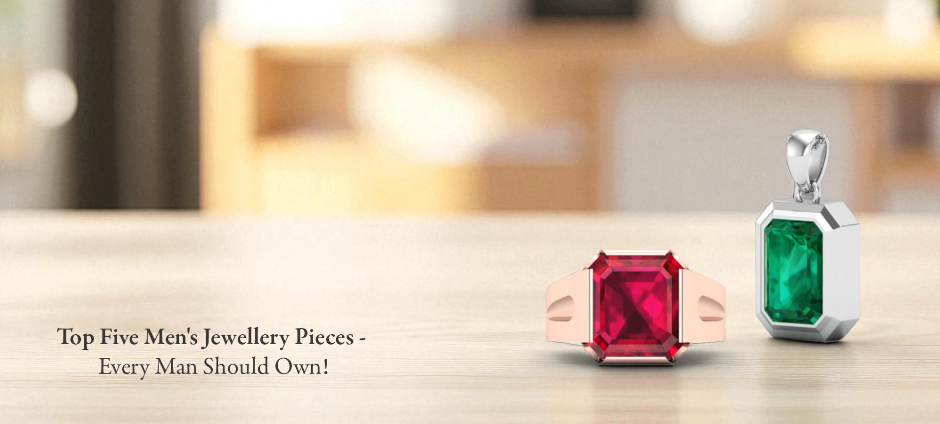 Top Five Men's Jewellery Pieces - Every Man Should Own!