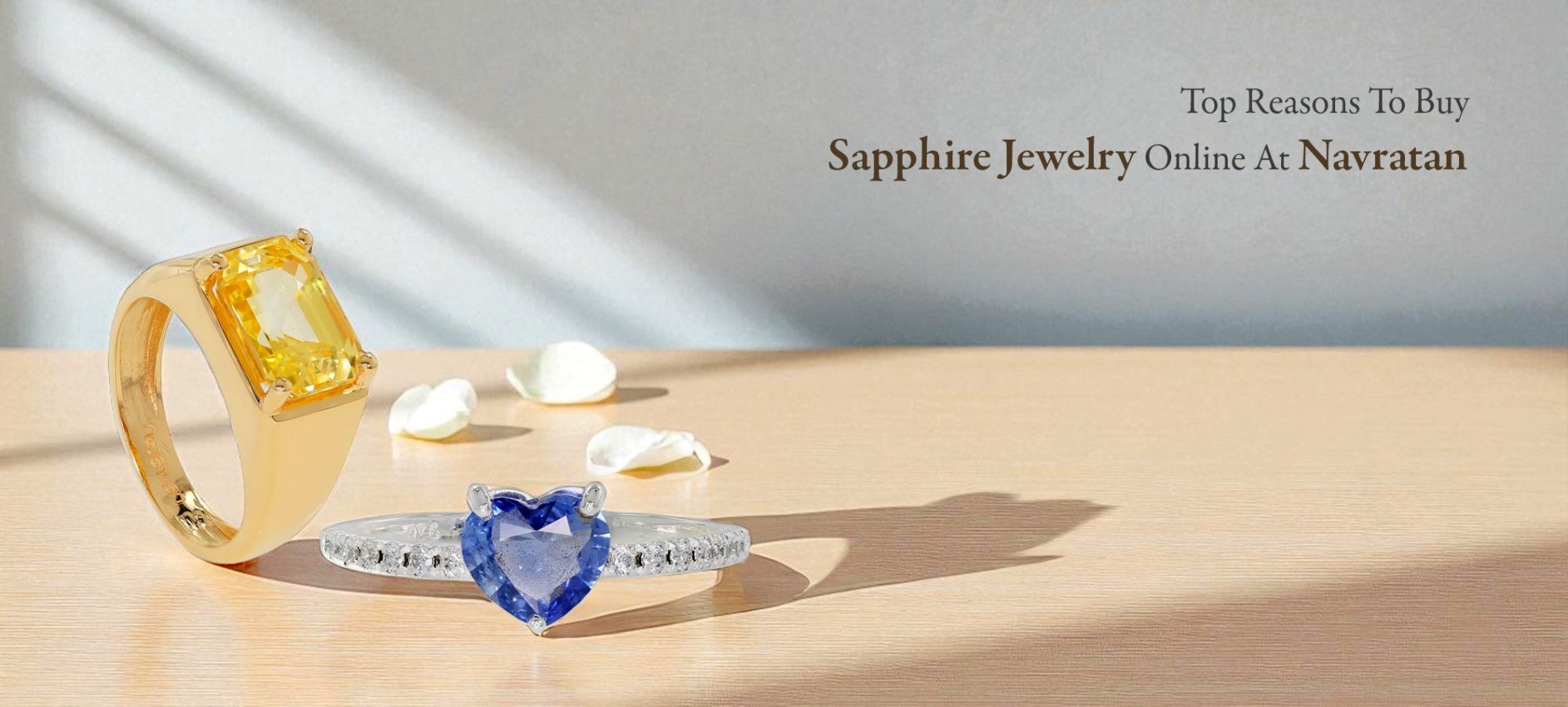 Top Reasons To Buy Sapphire Jewelry Online At Navratan