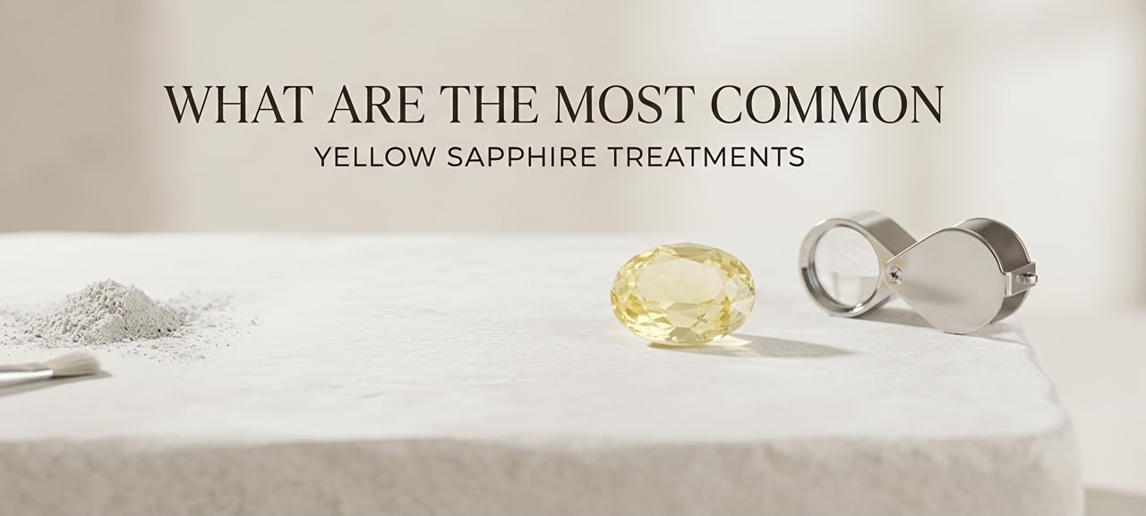 What Are the Most Common Yellow Sapphire Treatments?