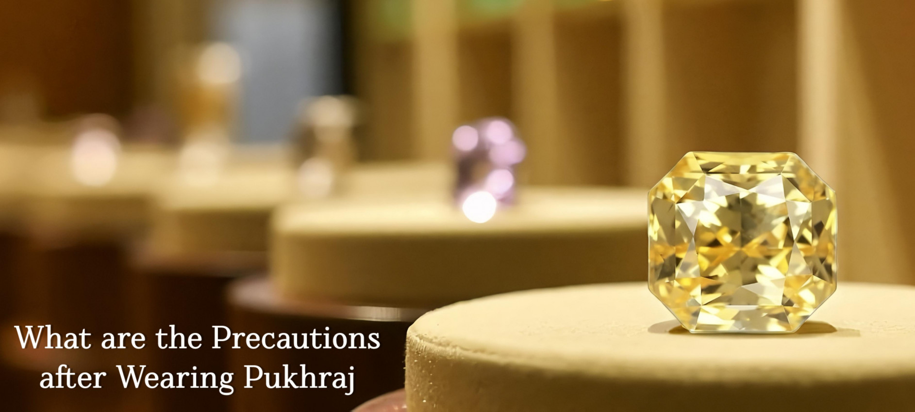 What Are the Precautions After Wearing Pukhraj