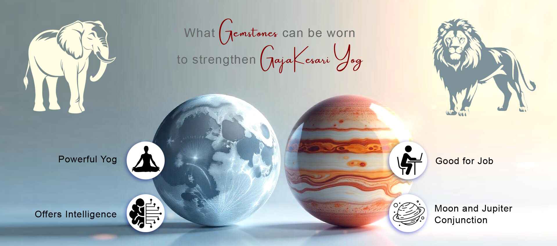 What Gemstones Can be Worn to Strengthen Gajakesari Yoga