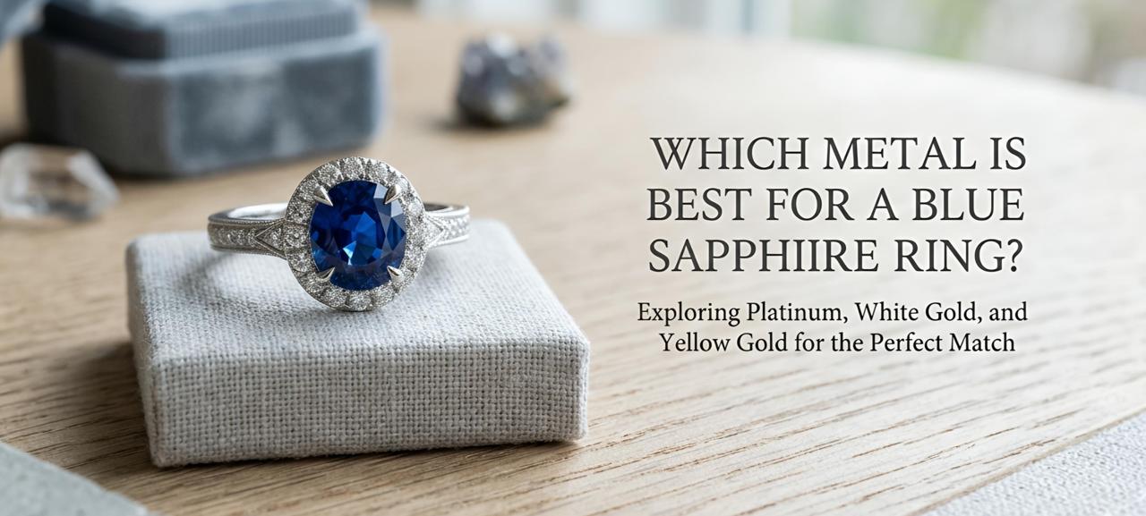 Which Metal Is Best for a Blue Sapphire Ring?