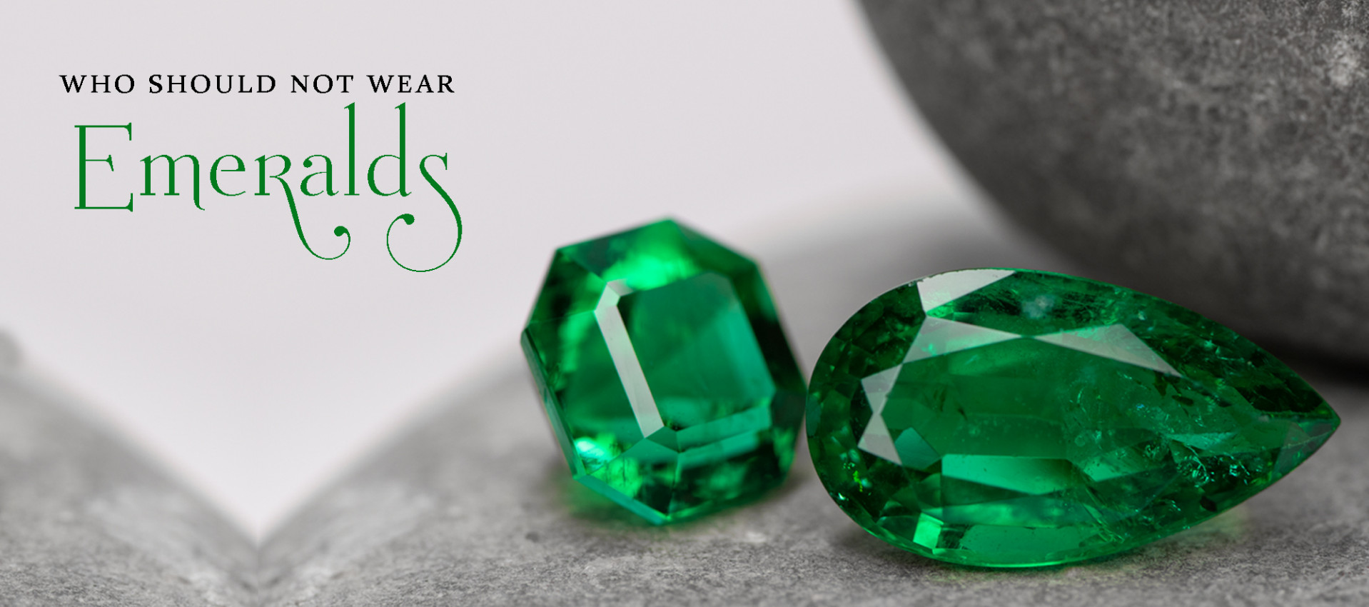 Emeralds stone