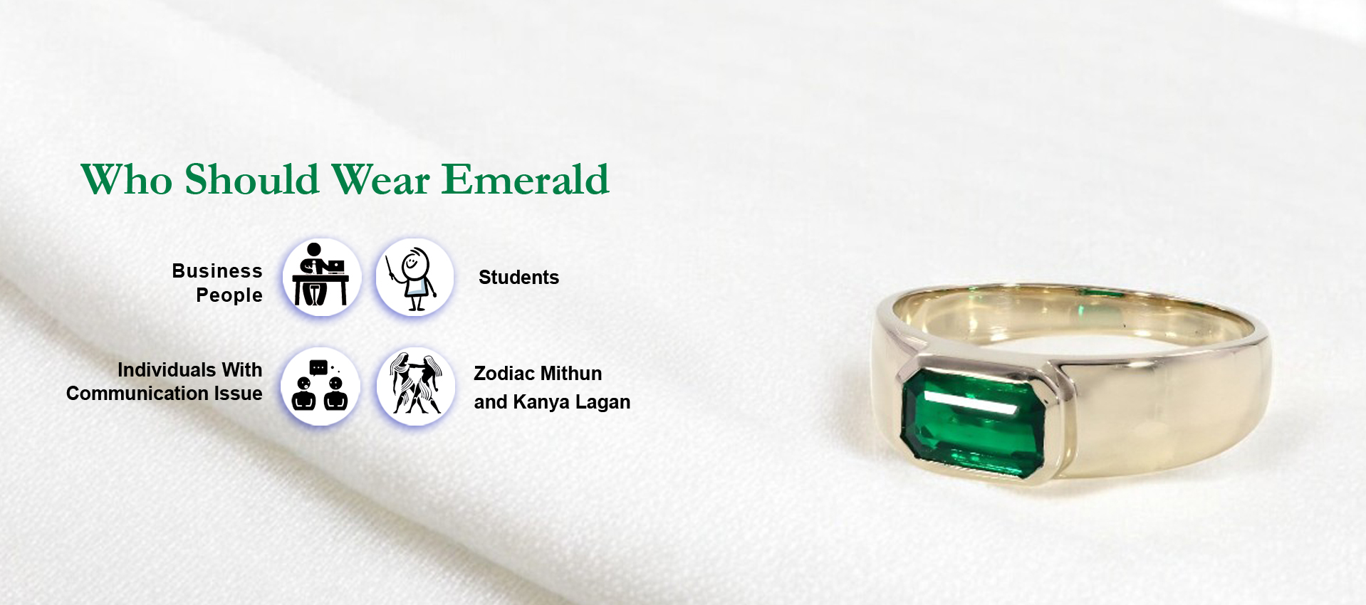 Who Should Wear Emerald stone